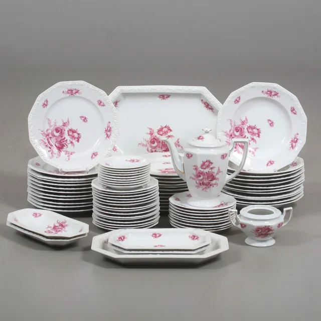 SERVISDELAR, 73 delar. porslin, "Maria", Rosenthal.