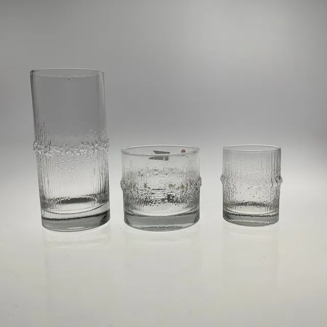 TAPIO WIRKKALA. Glasservisdelar, 16 delar. "Niva", Iittala. Finland.