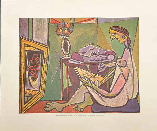 AFTER PABLO PICASSO. "La muse".