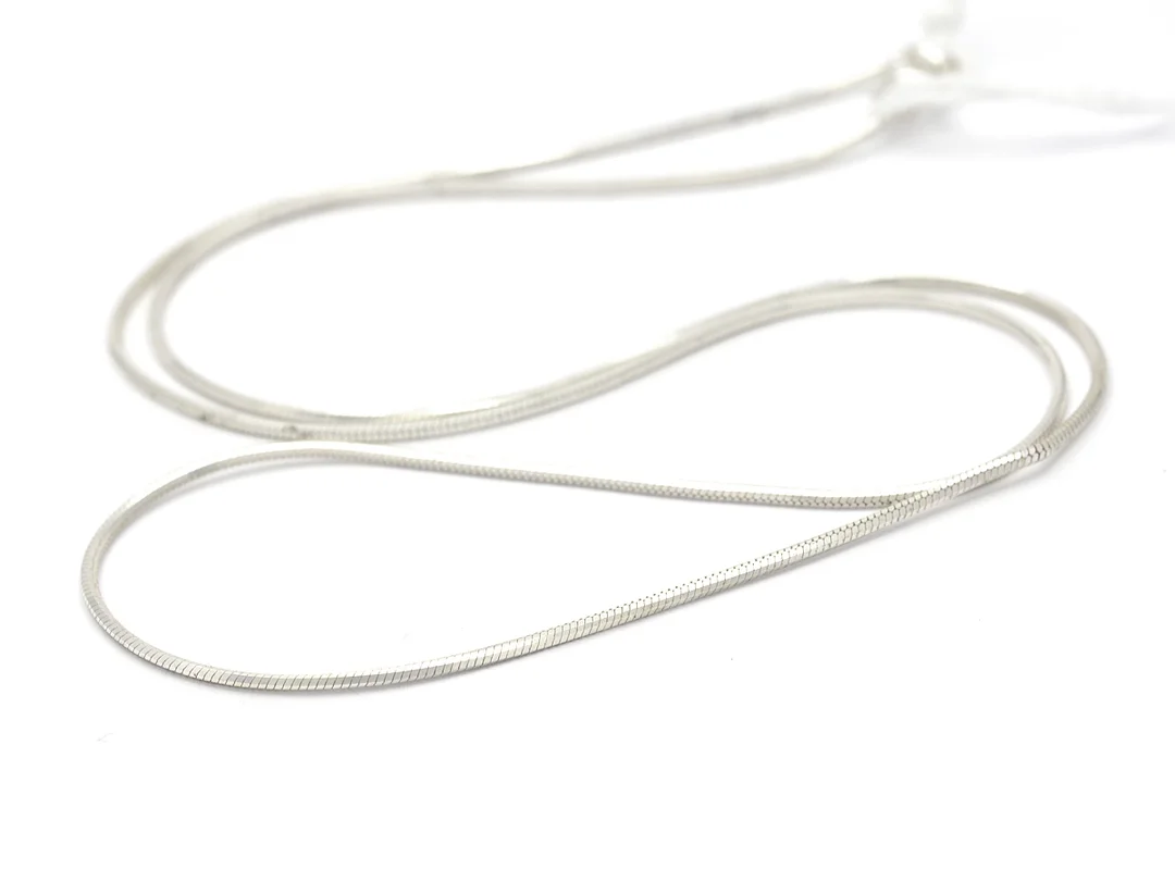 Halskedja Ormlänk Silver S925 4,5g 50cm, små skador — Smycken/Halskedja — Kaplans