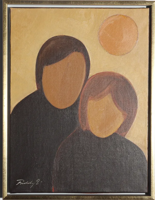 Freddy Eriksen. Figure composition