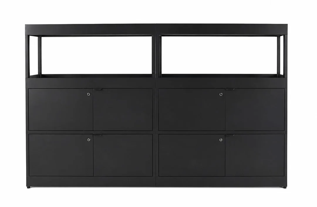 Stefan Diez for HAY. Freestanding shelf, New Order, charcoal. — Furniture/Shelving — Lauritz