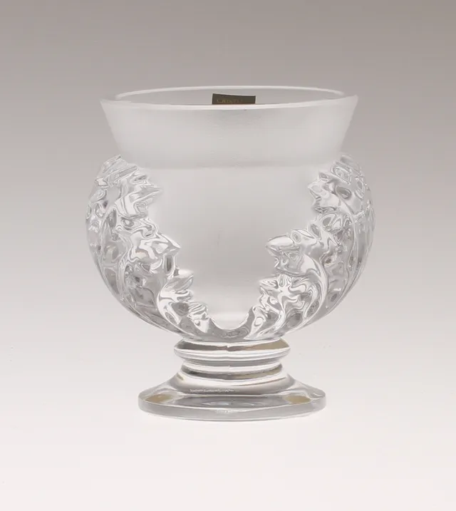 VAS, glas, "St Clouds vase", Lalique, 1900-tal.