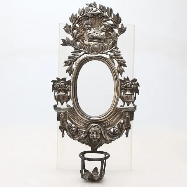 Charles IV stoup in silver, third quarter of the 18th Century.