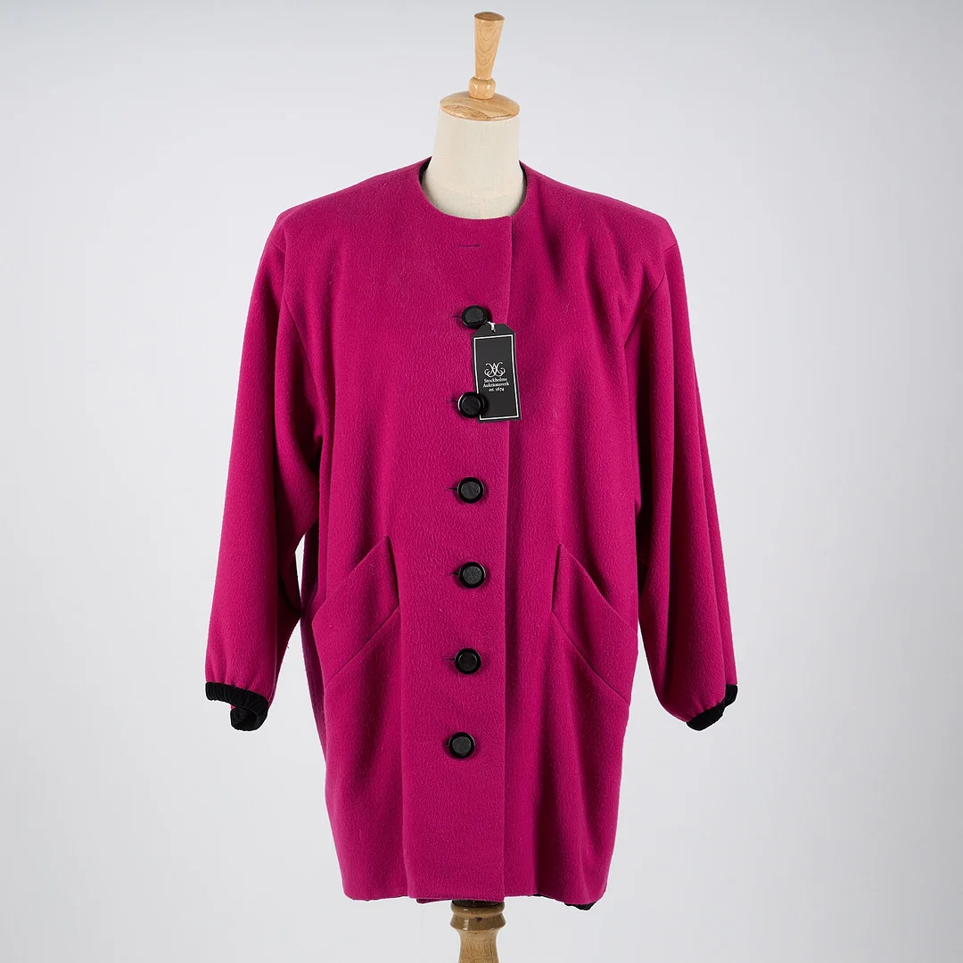 YVES SAINT LAURENT, rive gauche, kappa. — Vintage & Designer Fashion — Stockholms Auktionsverk Helsinki