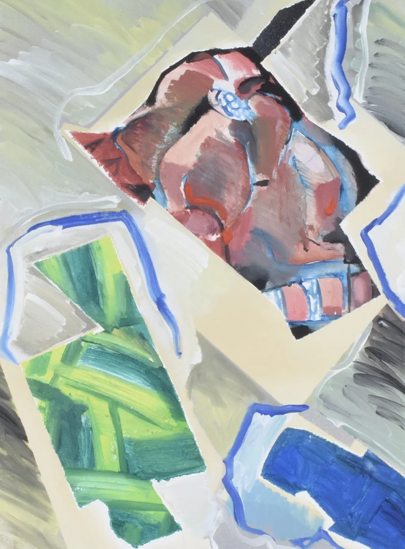 HARDY STRID. Akryl på duk. — Paintings — Halmstads Auktionskammare