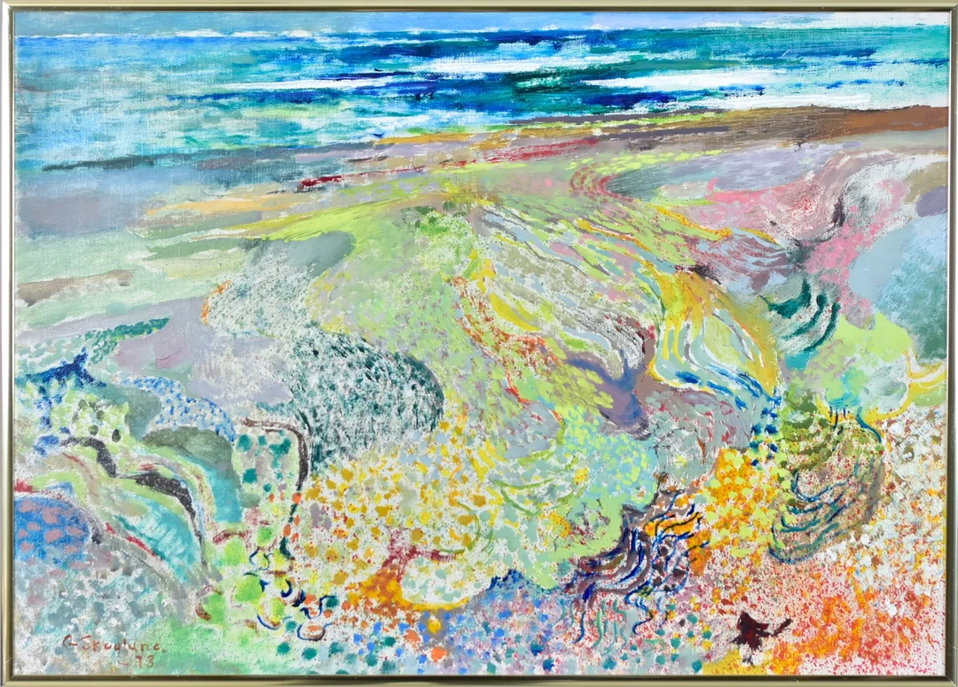 GUSTAF SKOGLUND. Olja på duk. — Paintings — Halmstads Auktionskammare
