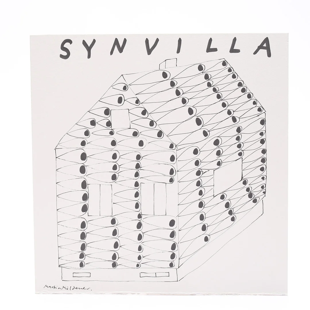 MARTIN MÖLDENER. "Synvilla", tusch på passepartout", signerad. — Drawings — Gomér & Andersson Linköping