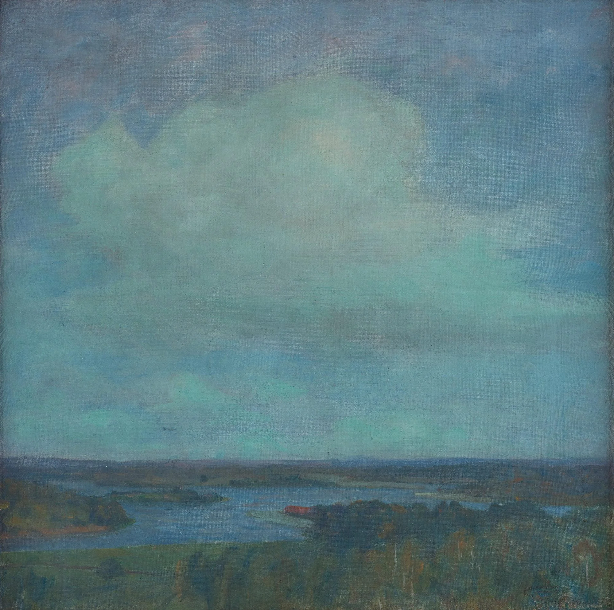 Prins Eugen, "Moln i aftonljus" / "Nattmoln ll". — Bukowskis