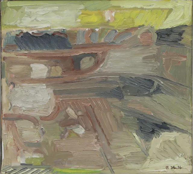 RAGNAR HULT. OLJA, på duk, signerad, 1968.