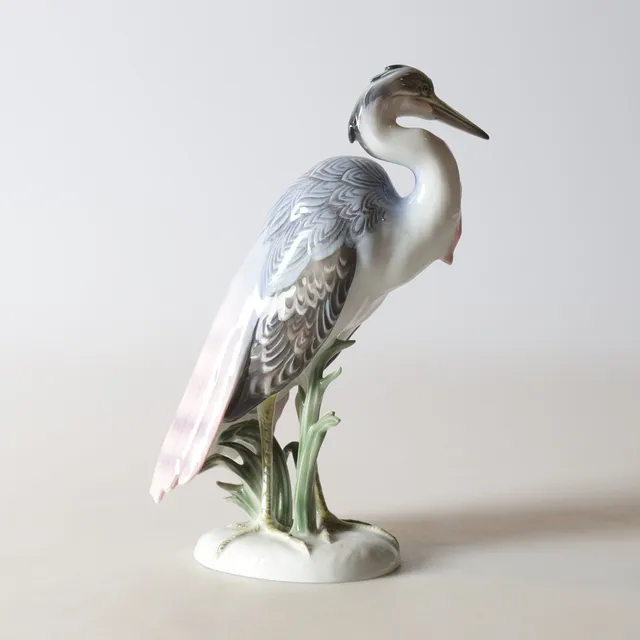 MAX HERMANN FRITZ. figurin, porslin, Häger ur Classic Rose Collection, Rosenthal, Tyskland.