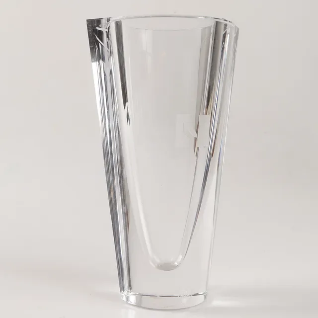 JAN JOHANSSON. Vas, konstglas, Orrefors, signerad.