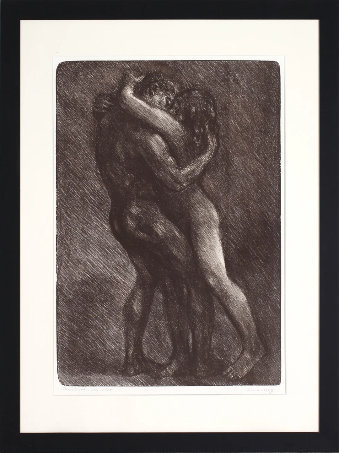 Ung, Per — Omfavnelse — Kunst/Grafikk — Blomqvist