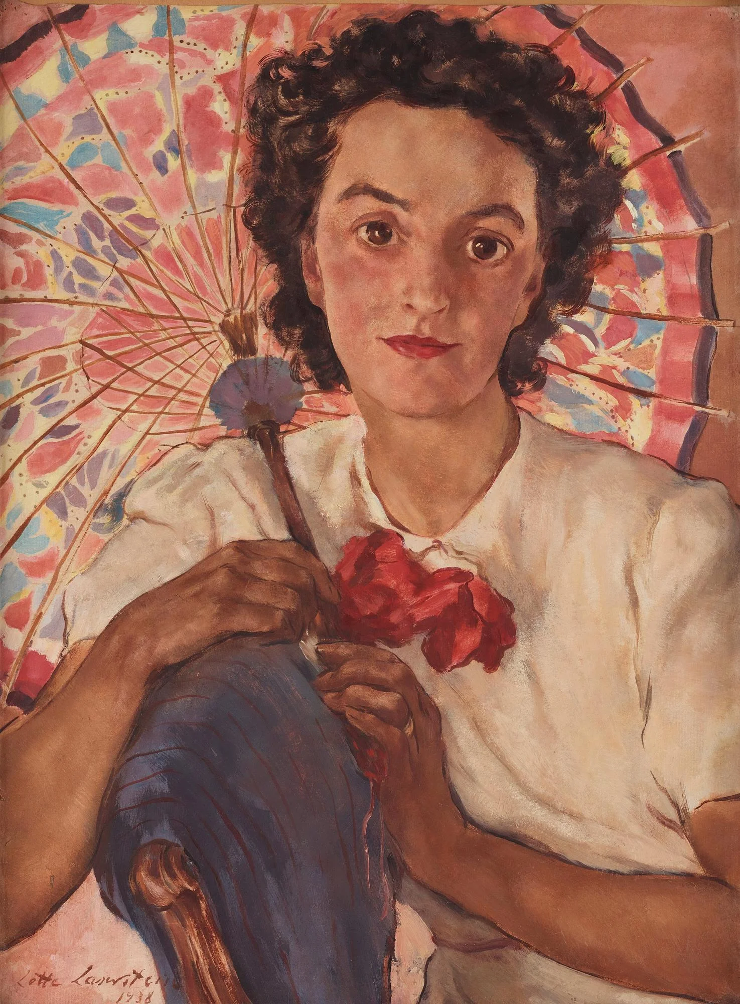 Lotte Laserstein, Nora med parasollet. — Bukowskis