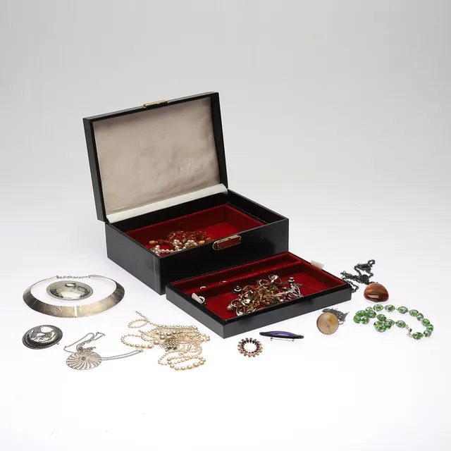 BIJOUTERIER, b.la. silver, 1900-tal.
