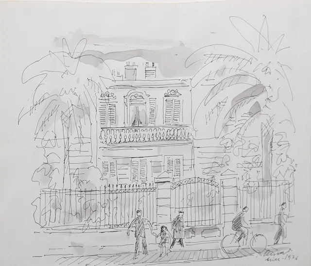 JOSEP AMAT PAGÈS. Urban view, Nice.