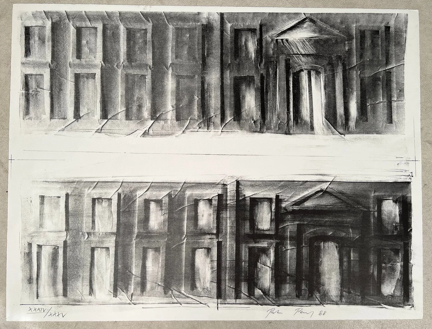 Unbekannter Künstler, Lithographie, Ohne Titel. — Engravings & Prints — Stockholms Auktionsverk Düsseldorf/Neuss