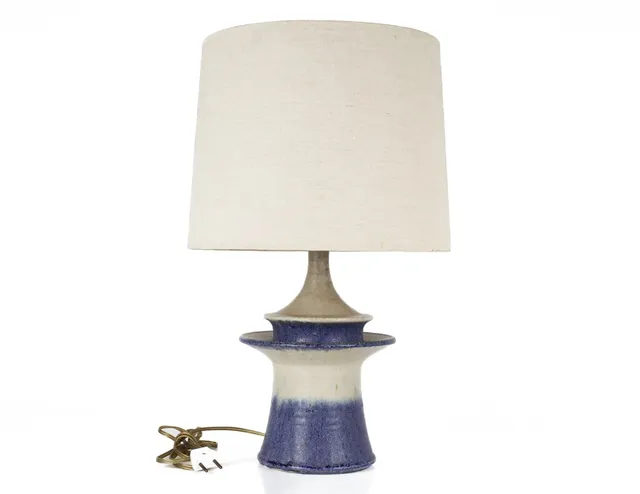 Carl Cunningham Cole for Kähler: Stoneware table lamp