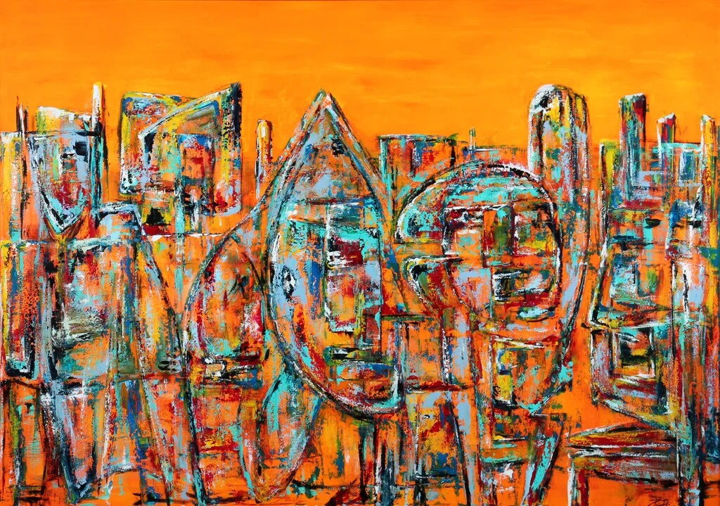 Per Eli. Komposition — Paintings and sculptures/Modern pictorial arts — Lauritz
