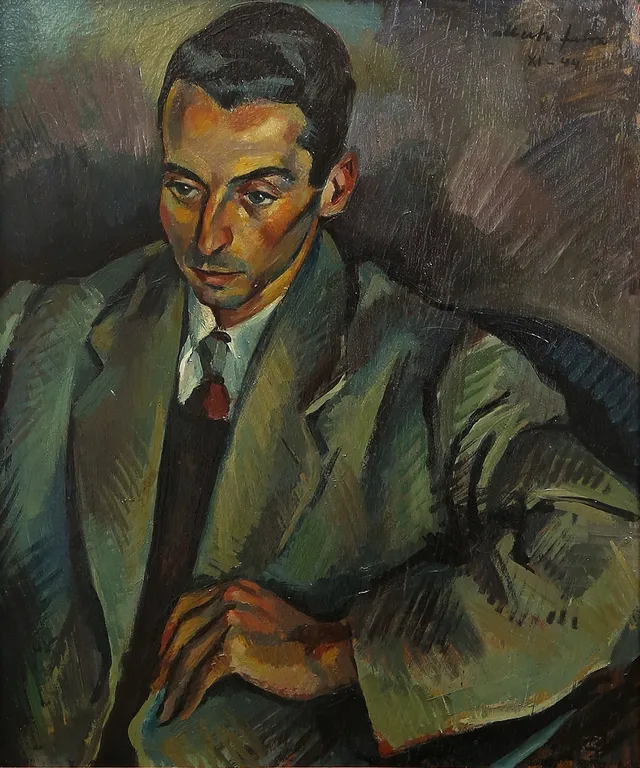 ALBERT FABRA FOIGNET. "Retrato del pintor Antonio Morales Macías".