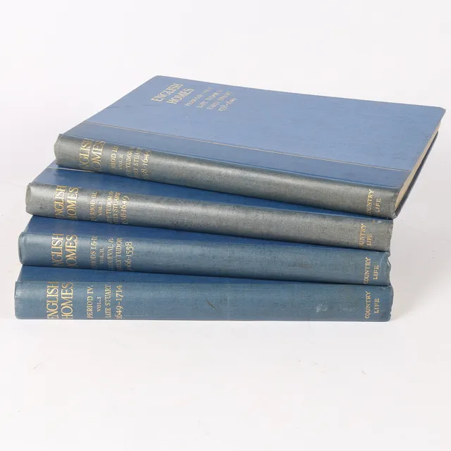 TIPPING (HENRY AVRAY) ENGLISH HOMES, FOUR VOLS.