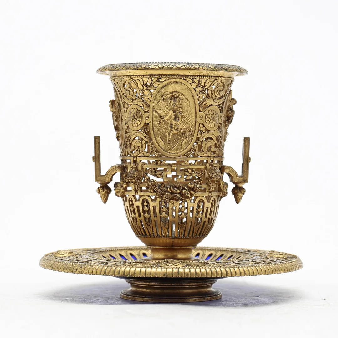 FERDINAND BARBEDIENNE. Ornamental goblet. — Other metals — Balclis
