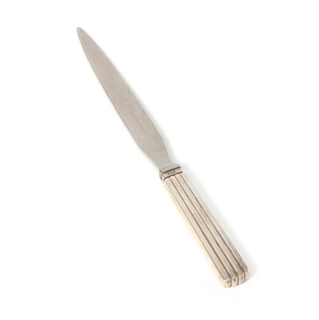 SIGVARD BERNADOTTE. För Georg Jensen, brevkniv, silver, Danmark. — Silver — Stockholms Auktionsverk Göteborg