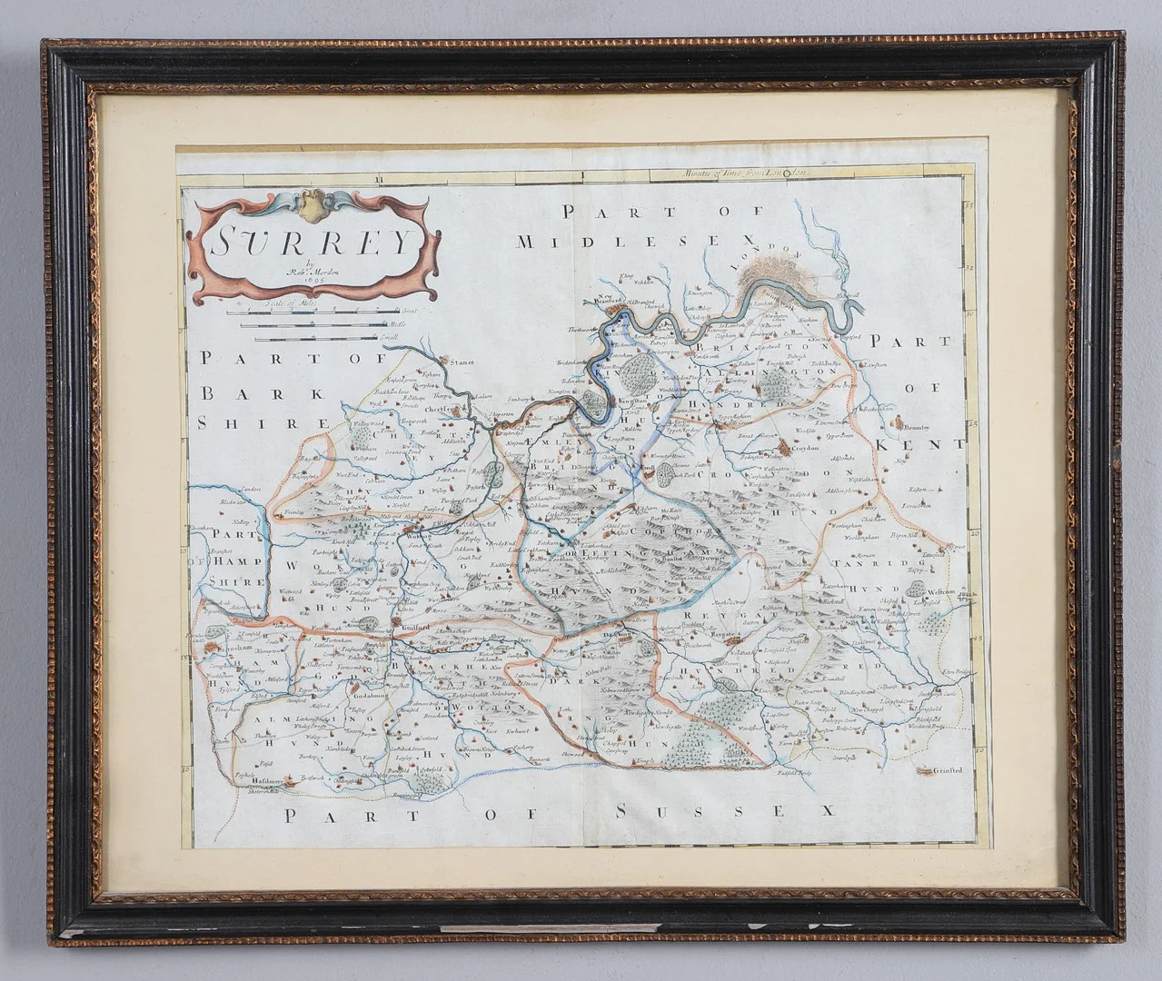 ROBERT MORDEN (1650-1703). Surrey, c. 1708 or later. — Books — Lawrences Auctioneers