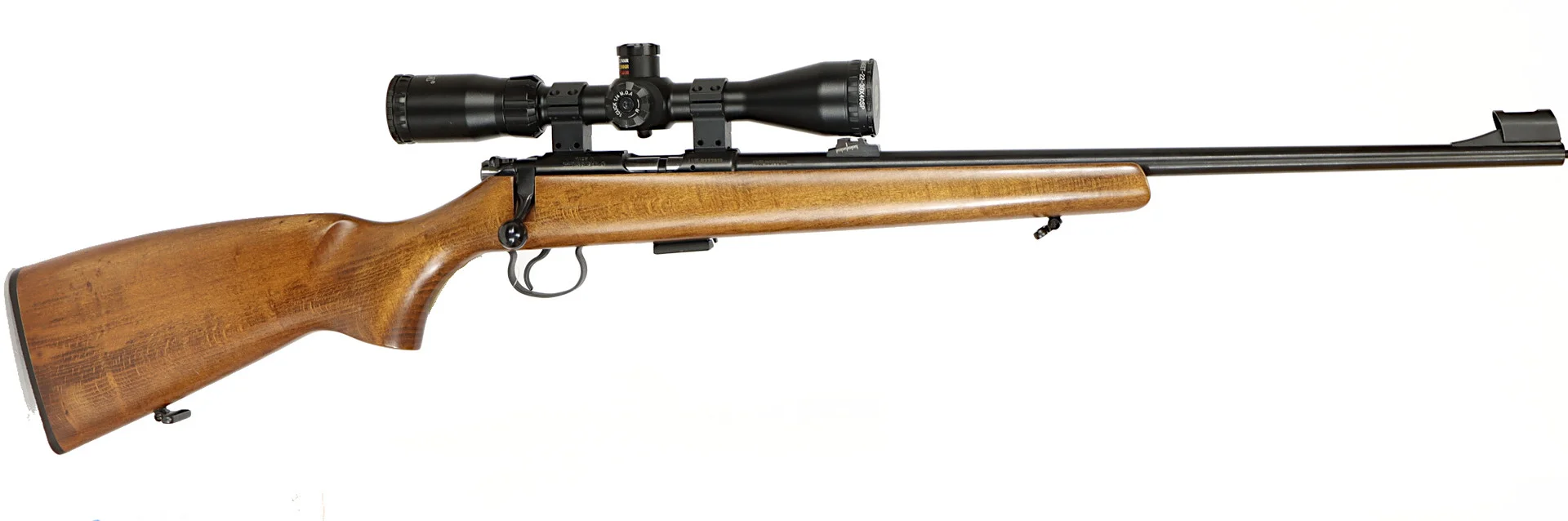 KULGEVÄR, fabrikat CZ, modell 455, kaliber .22LR, tillv.nr B277812, se-nr SE2598846. — Rifles — Walter Borg