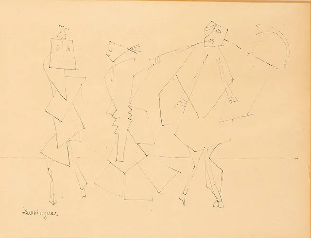 ÓSCAR DOMÍNGUEZ (1906-1957). Sin título.