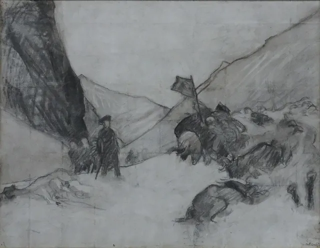 GUSTAF CEDERSTRÖM. ARMFELDTS ÅTERTÅG I OVIKSFJÄLLEN.