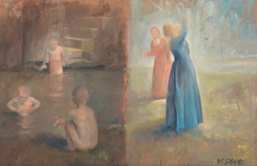 Sand, Vebjørn — Uten tittel — Kunst/Maleri — Blomqvist