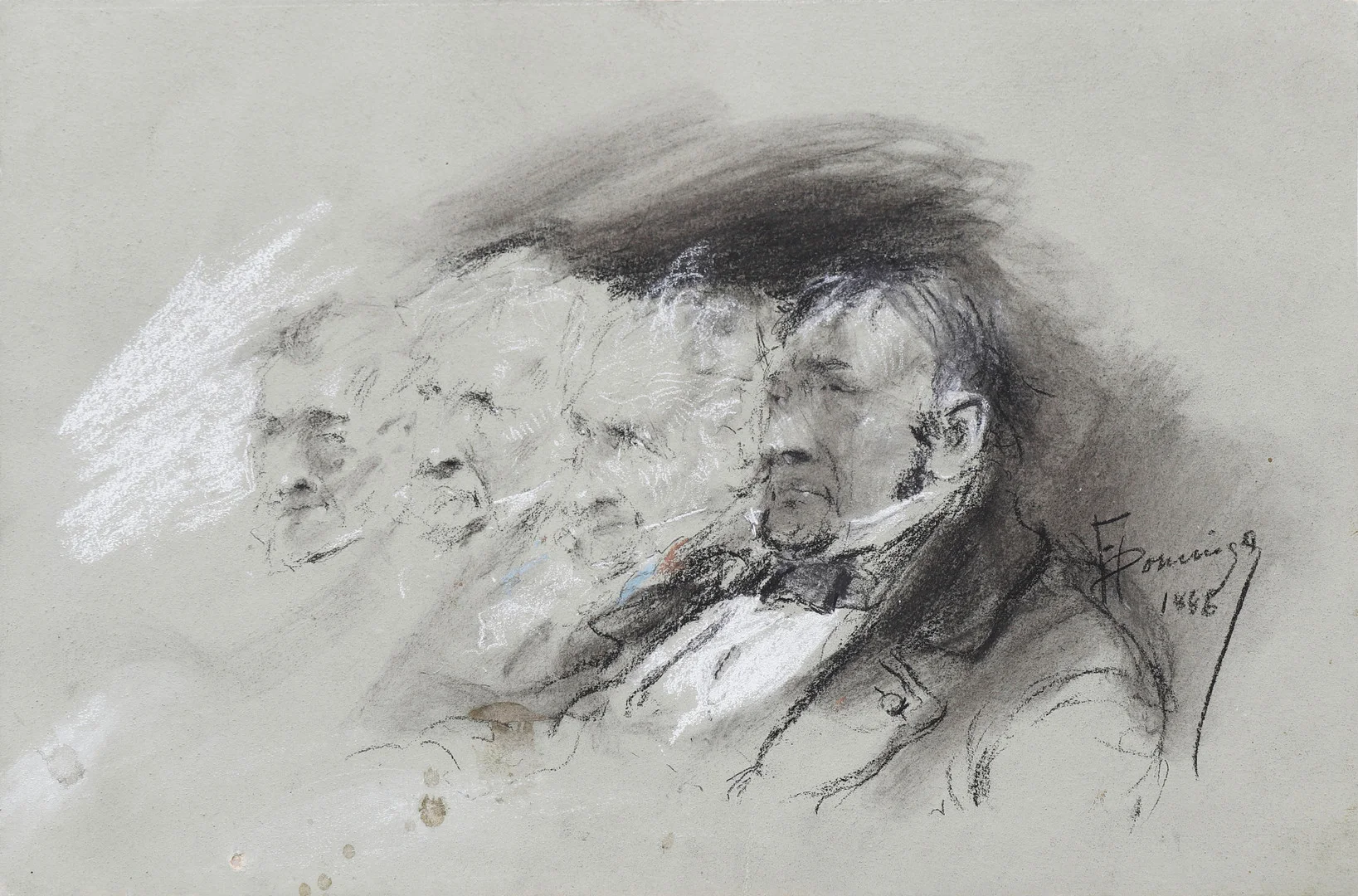 FRANCISCO DOMINGO MARQUÉS. Study. — Drawings — Balclis