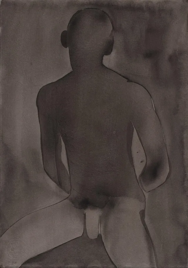 Mats Gustafson, "Male Nude".