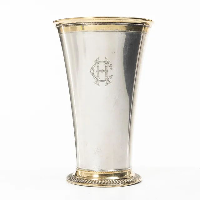 C.G. Hallberg, Bägare, silver, Stockholm 1937.