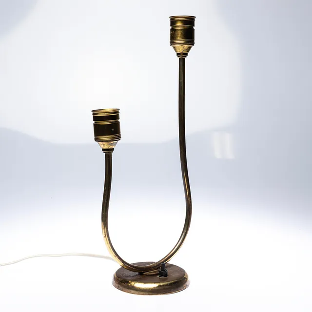 HARALD NOTINI. Bordslampa, modell 15416, Arvid Böhlmarks Lampfabrik, 1940/50-tal.