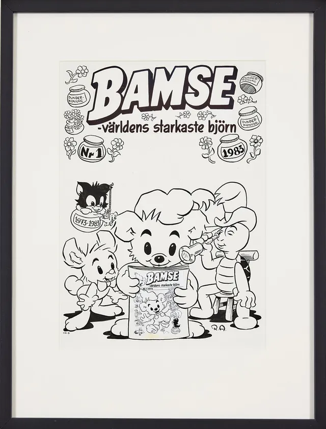 RUNE ANDRÉASSON. Bamse #1, 1983.
