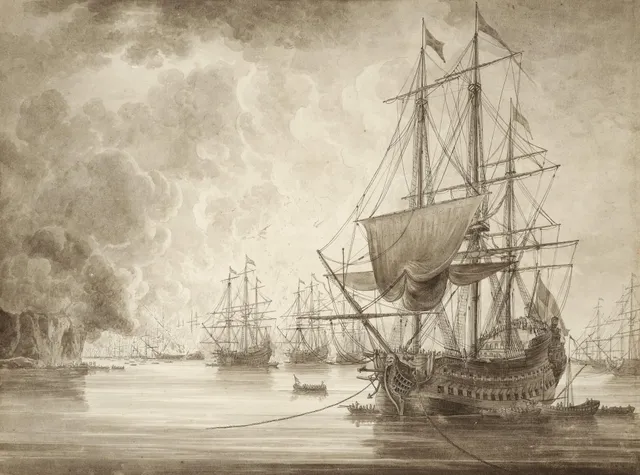 Elias Martin, Viborgska gatloppet den 3 juli 1790.