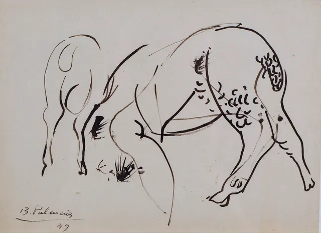 BENJAMÍN PALENCIA (1894–1980). Apunte.