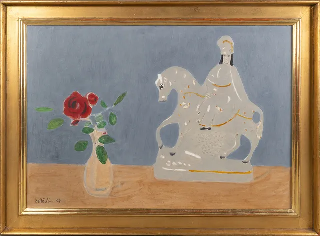 TOR HÖRLIN (1899-1985). Stilleben, olja på duk, signerad -54.