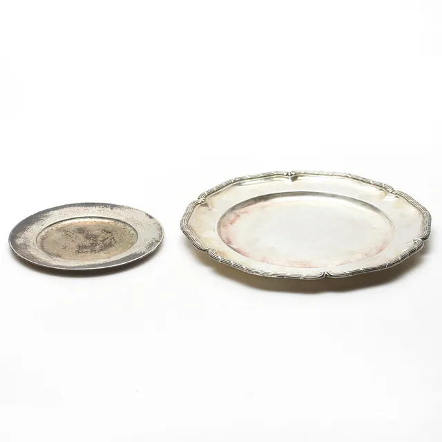 FAT, 2 stycken, silver.