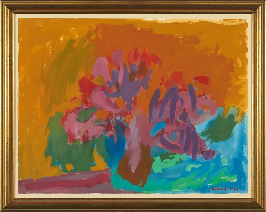 Heramb, Thore — Høstlandskap, 1989 — Kunst/Øvrig billedkunst — Blomqvist
