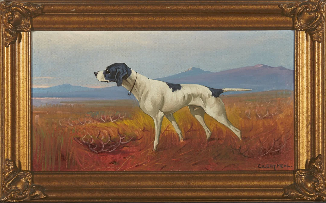 Mehl, Eilert — Setter i stand — Kunst/Maleri — Blomqvist