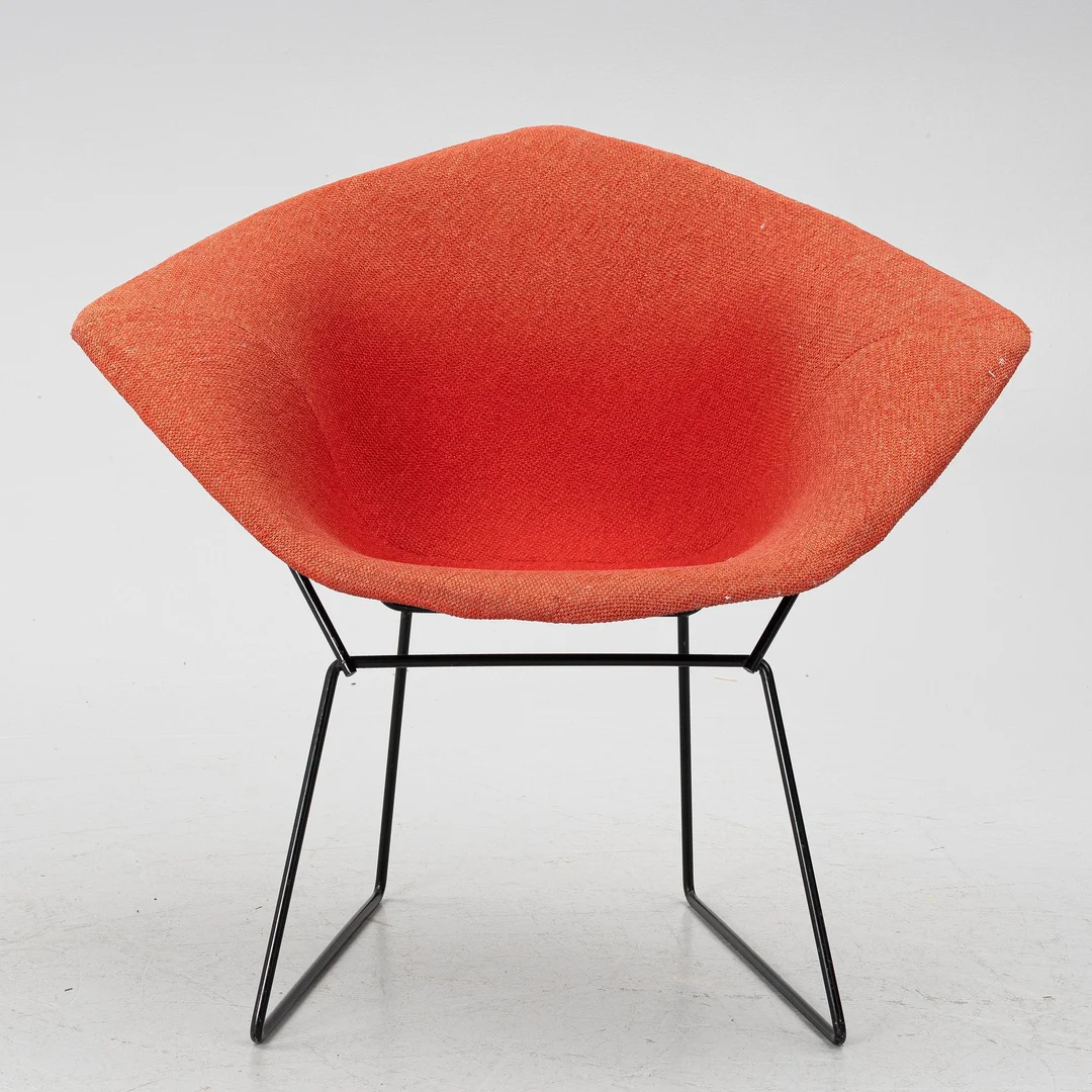 Harry Bertoia, fåtölj, "Diamond Chair". — Design/Möbler — Bukowskis