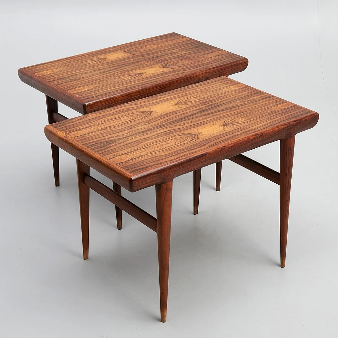 SIDOBORD, jakaranda, CFC Silkeborg, Danmark, 1960-tal. — Tables — Crafoord Auktioner Stockholm