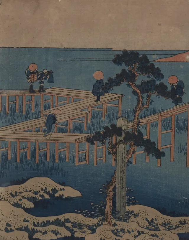 Hokusai, Katsushika — Japansk tresnitt, Ukiyo-e, ca. 1835