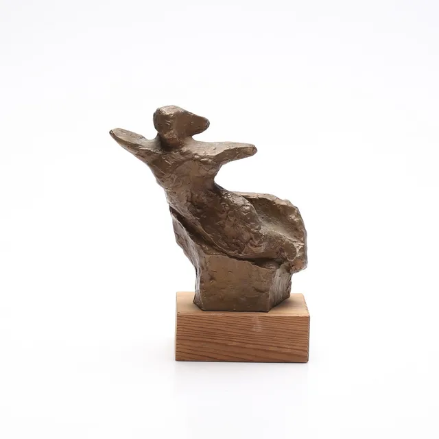 WIVE LARSSON. Skulptur, brons, signerad och numrerad 3/12.