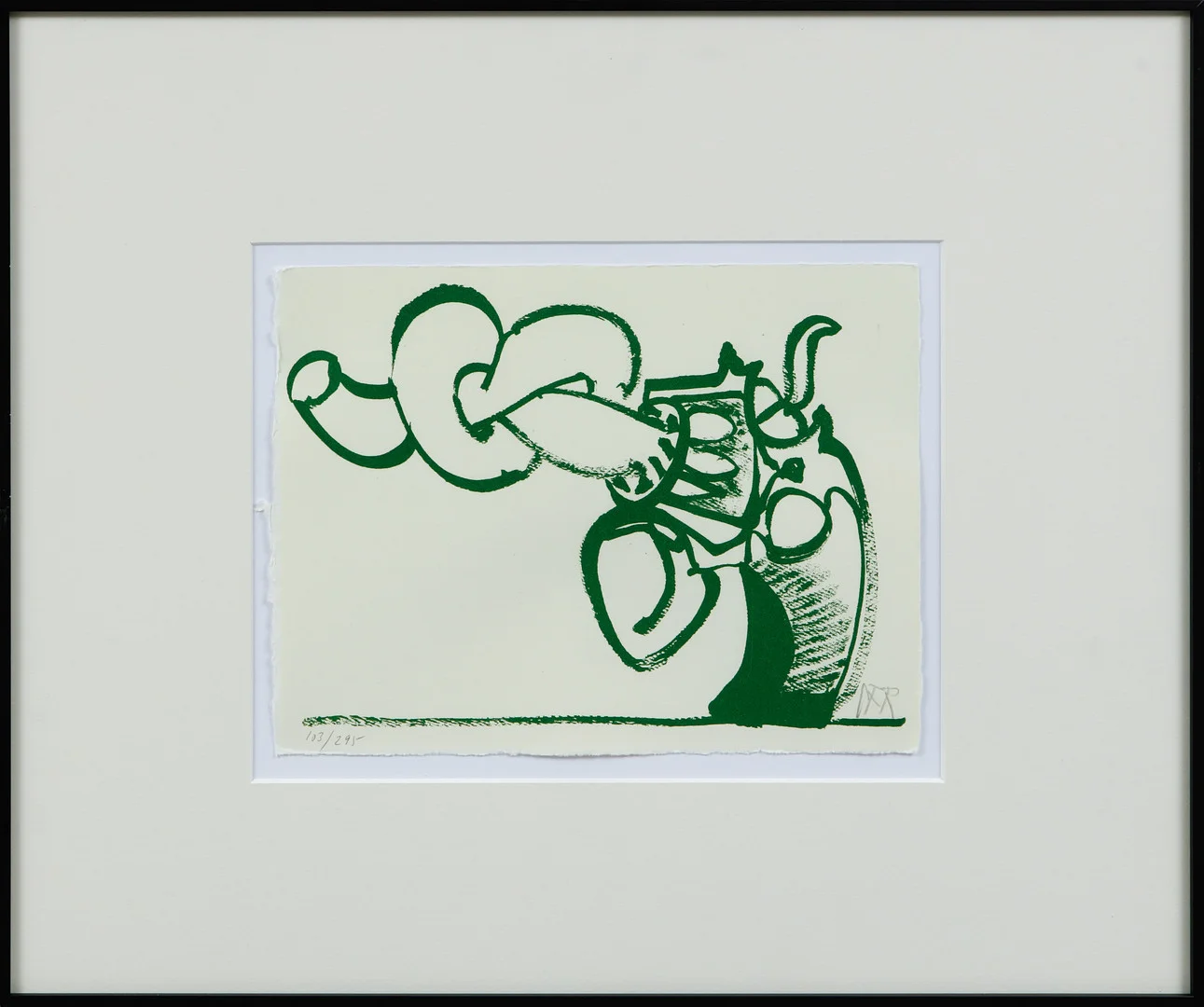 CARL FREDRIK REUTERSWÄRD. "Non violence", färglitografi, signerad och numrerad 103/295. — Engravings & Prints — Göteborgs Auktionsverk