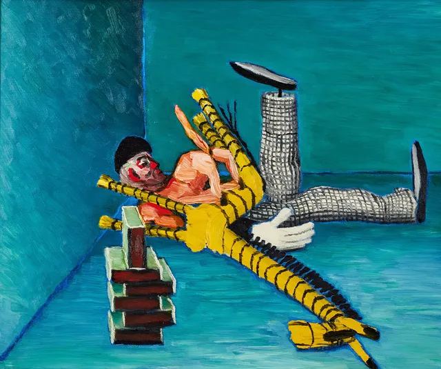 GUNNAR LÖBERG. "Stilleben med giraff".