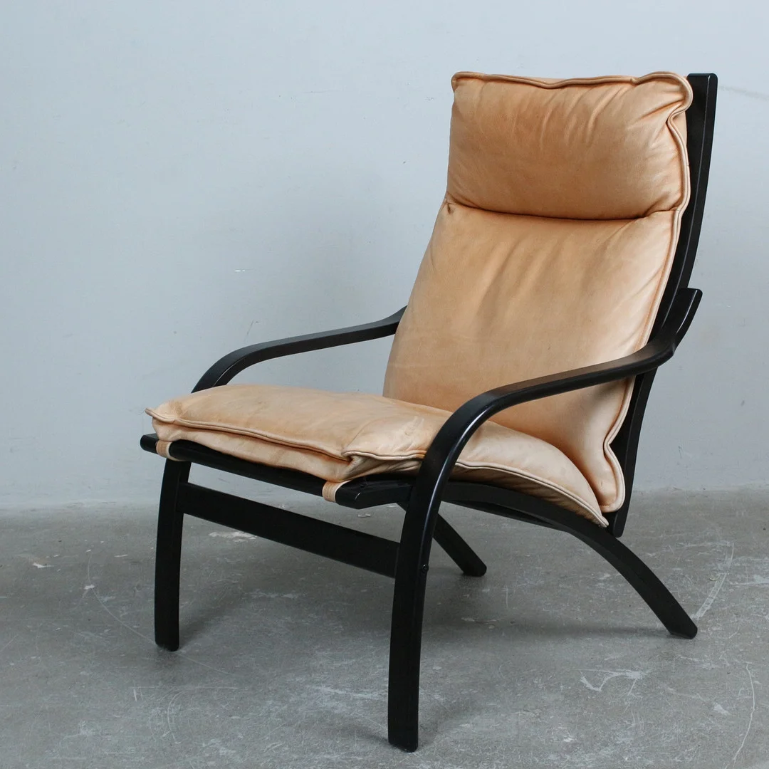 MOGENS HANSEN. Loungesessel, Modell '' MH-101 '' der 1970er, Denmark. — Armchairs & Chairs — Stockholms Auktionsverk Düsseldorf/Neuss